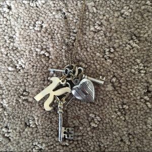 Urban outfitters "k" necklace