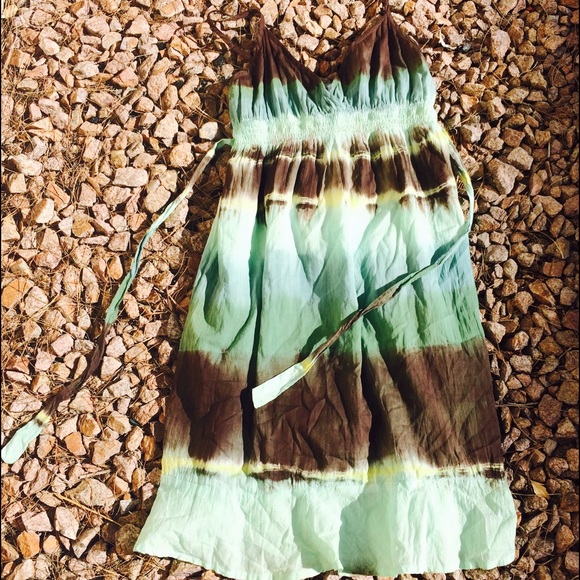 Bright Tie Dyed O'Neill Summer Dress
