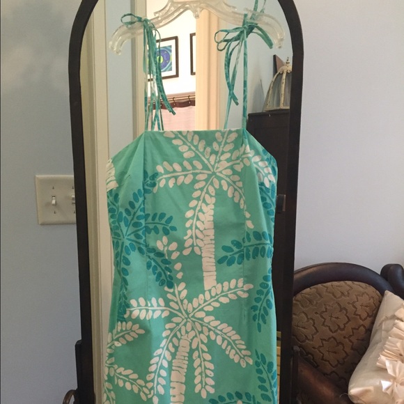 Lilly Pulitzer Floral Tie Dress