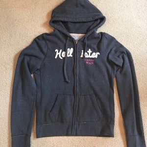 Hollister Zip Up Hoodie