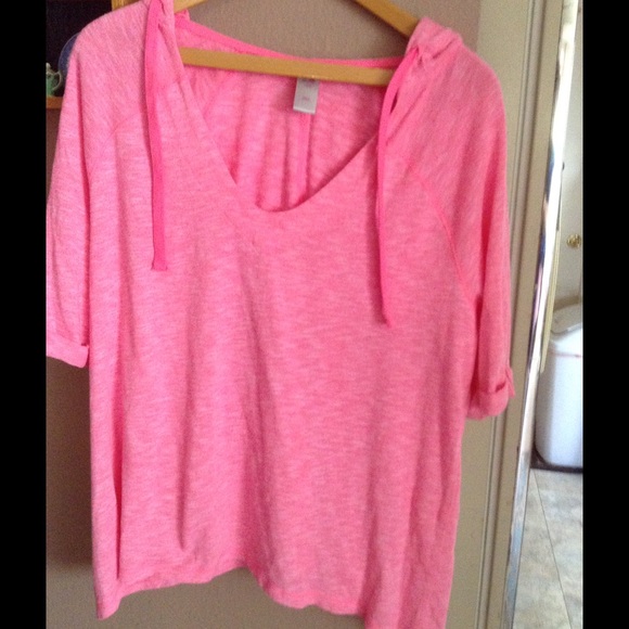 Bright pink hoody