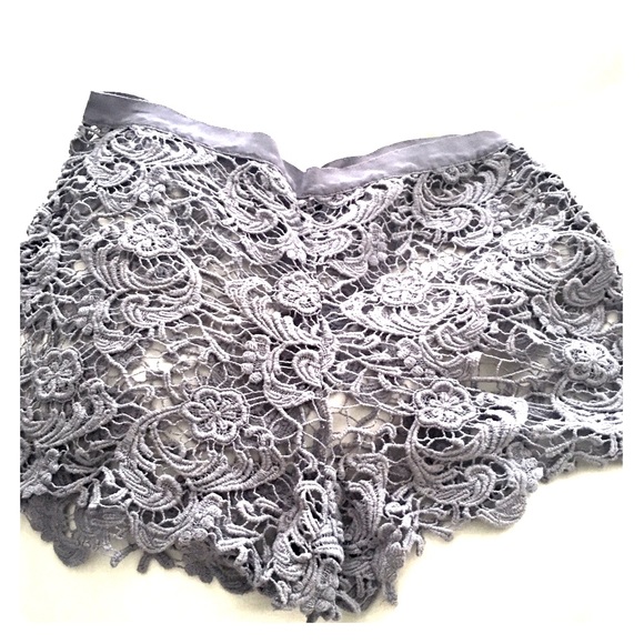Free People lace shorts