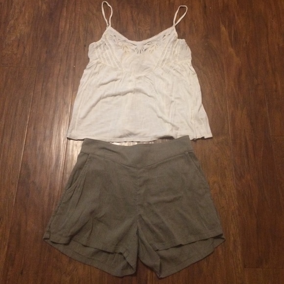 Gauzy Aerie shorts