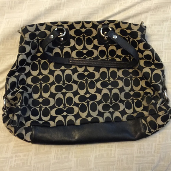 🙆 Coach Ashley  Signature Carryall 🙆 - Picture 4 of 4