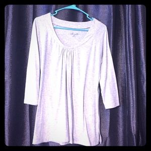 Shimmer Grey loose fit top!