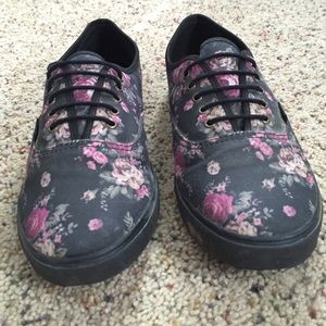 Floral Vans