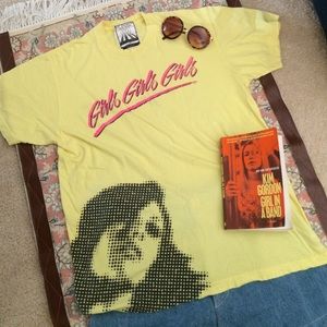 girls girls girls graphic print t