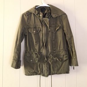 Forest green Utility jacket