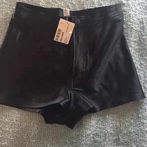 High waisted shorts