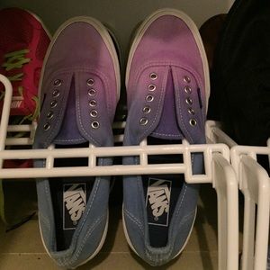 Ombré colored vans