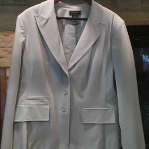 Worthington baby blue pantsuit, skirt, shirt!