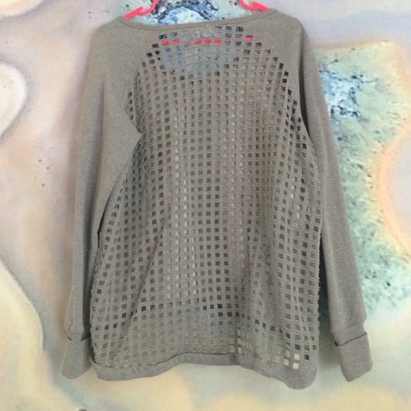 Grey Patterned Sweater - Picture 2 of 2