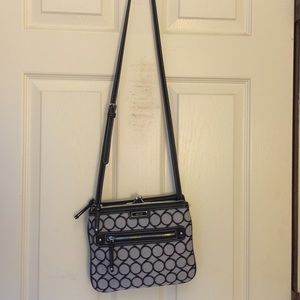Nine West 9S signature Jacquard crossbody bag