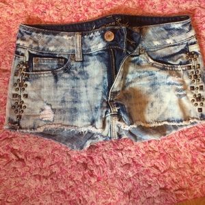 Jean shorts