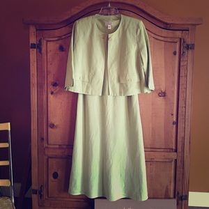 talbots matching jacket & dress