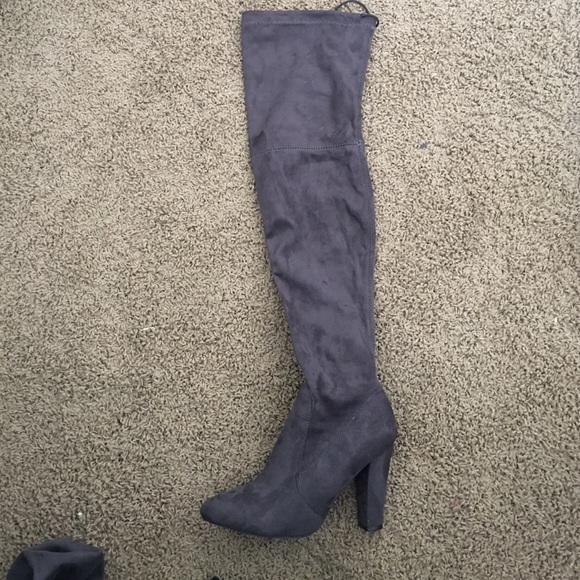 Over the knee high boots, NEVER WORN.