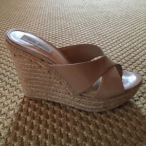 Steve Madden Patent Leather Wedges
