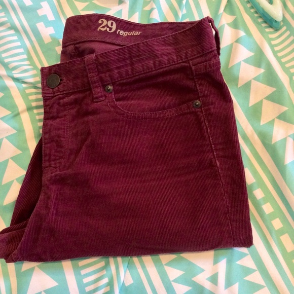 Maroon J. Crew Matchstick Cords ⚠️Donating 07/30! - Picture 1 of 4