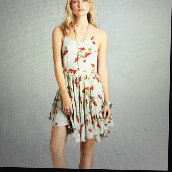 Free people white lace slip dress Free people white lace slip dress