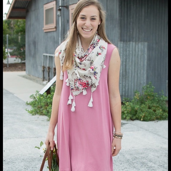 PIKO Pink Swing Dress 🆕 1 left! - Picture 2 of 4