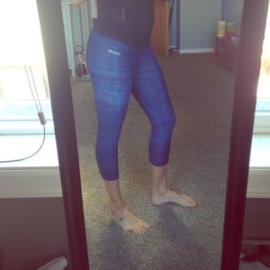 Calvin Klein Blue Workout Pants