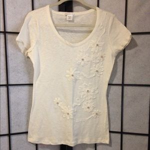 Charlotte Russe floral tee. Brand new! Size M