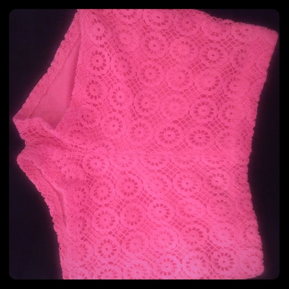 Pink shorts