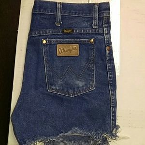 Vintage Wrangler cutoff Jean shorts