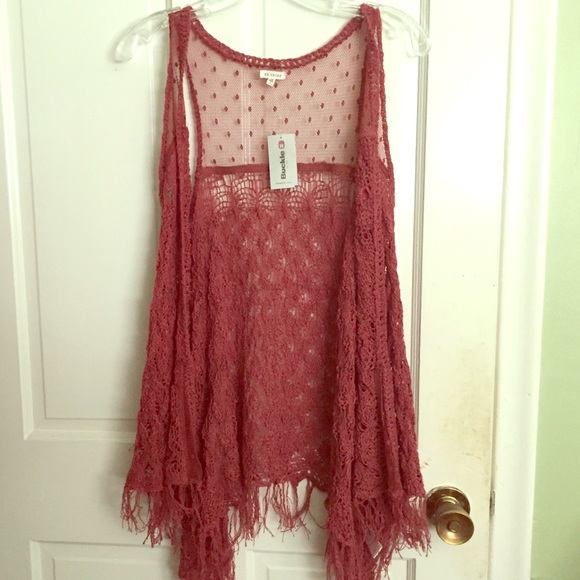 Boho Chochet Vest - Picture 1 of 3