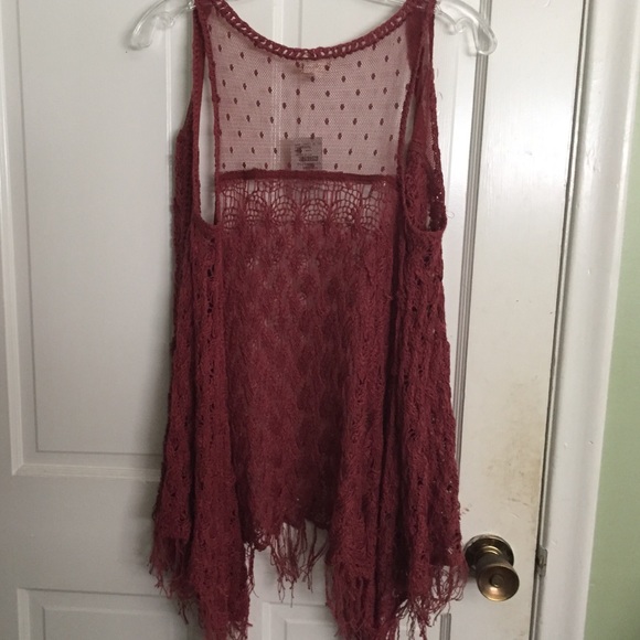 Boho Chochet Vest - Picture 2 of 3
