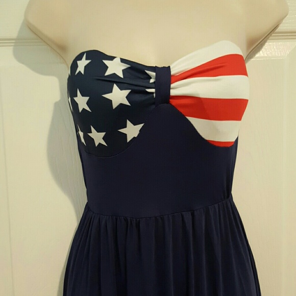 SALE ❤NWOT💙 USA Strapless Dress - Picture 2 of 3