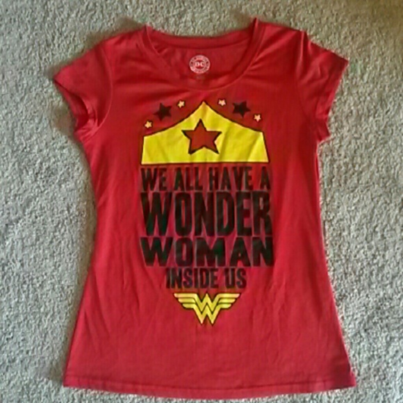 Red Wonder Woman T-shirt