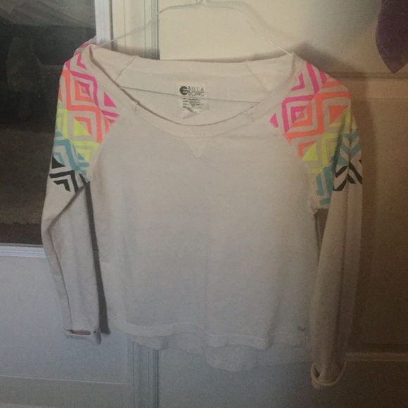 Aztec shoulder sweater