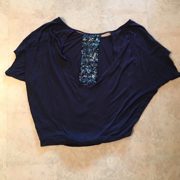 Express slouchy top