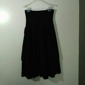 Lapis strapless dress