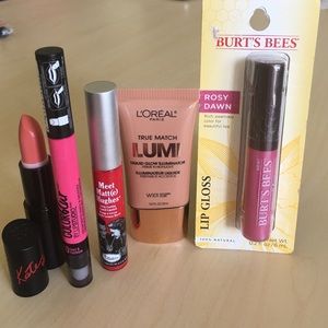 THE BALM-RIMMEL-MAYBELLINE-LOREAL-BURTS BEES