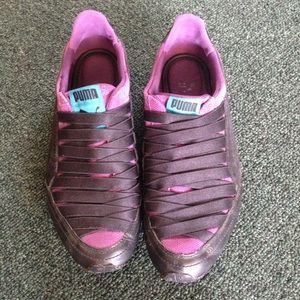 Purple Black and Blue Pumas size 7.5