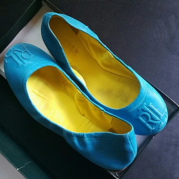 Ralph Lauren Blur Ballet Flats