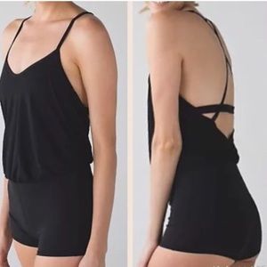 👯NWOT Lululemom Dance Yoga Leotard & Shorts 4-6