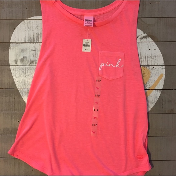 VS PINK muscle tank