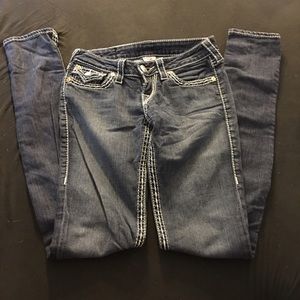 True religion skinny jeans size 26