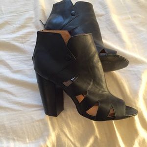 Saks fifth avenue gray booties