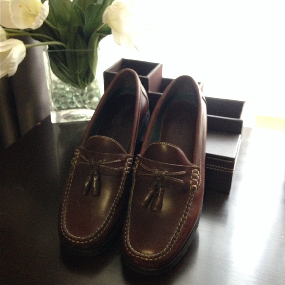 Bass 100% Leather Penny Loafers, size 6.5 - Picture 2 of 3