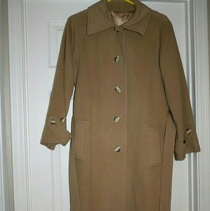 Saks Fifth Avenue Cashmere Trench Coat