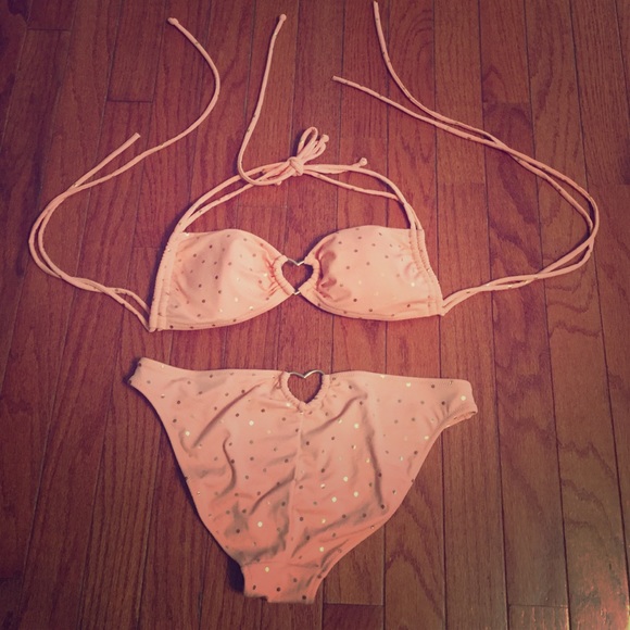 Victoria's Secret peach bikini