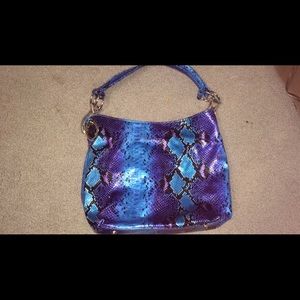 Snakeskin purse