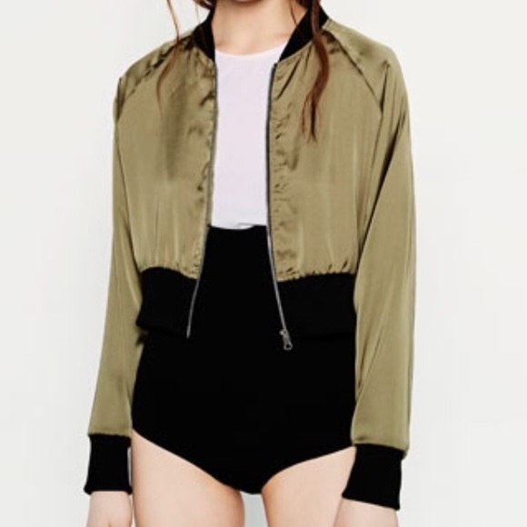 short bomber jacket