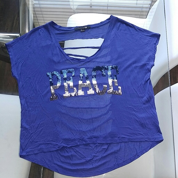 Forever21 Peace Shirt