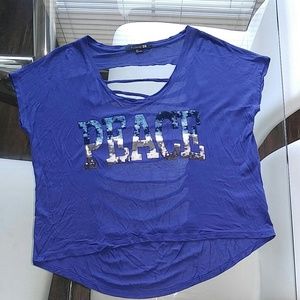 Forever21 Peace Shirt