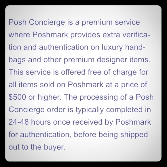 About Luxury items you purchase on Poshmark...